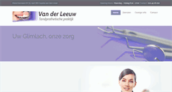 Desktop Screenshot of kunstgebittenkliniek.nl